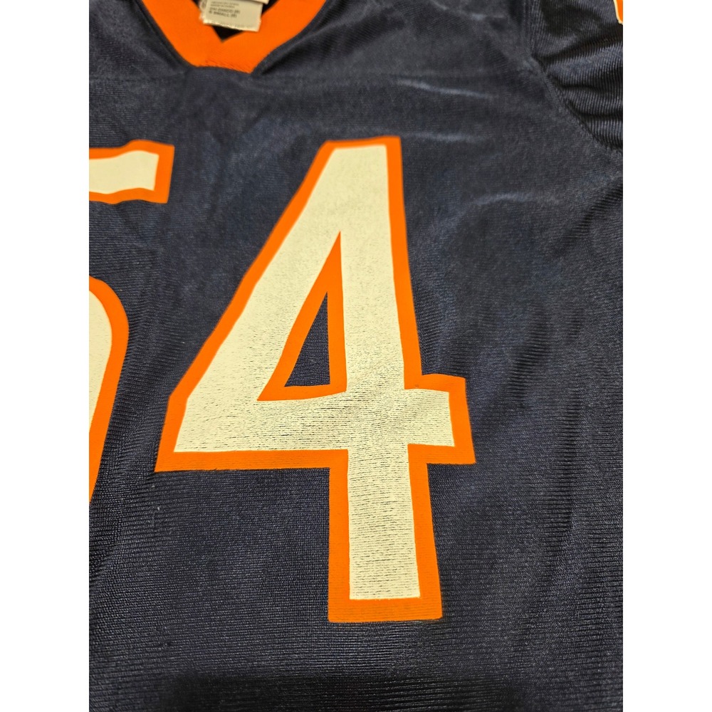 NFL Team Apparel Chicago Bears Brian Urlacher 54 Jersey Navy Blue Youth Small 8 - Picture 2 of 8